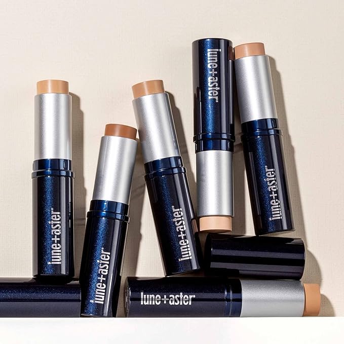 Lune+Aster Dawn to Dusk Foundation Stick - Fair - A cream foundation stick infused with good-for-you ingredients that delivers long-lasting, undetectable coverage for a flawless complexion-Velvo Beauty
