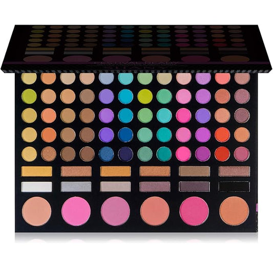 SHANY Festival Ready Palette - Highly Pigmented Blendable Eye shadows, Makeup Blush and Face powder Makeup Kit with 78 Colors - Makeup Palette-Velvo Beauty