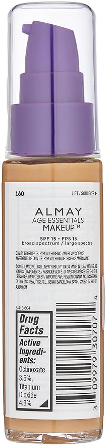 Almay Age Essentials Makeup, Medium Warm-Velvo Beauty