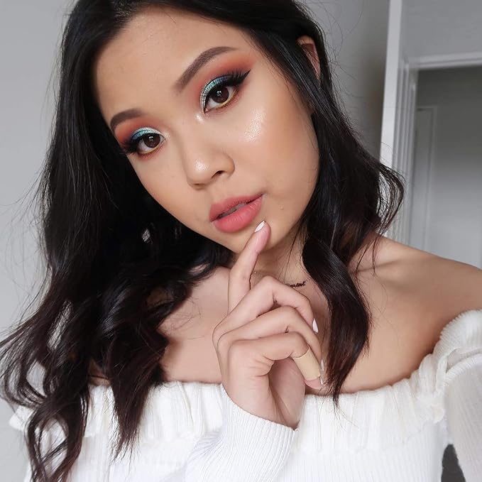 24 Shades Eyeshadow Palette - Festive Luxury Vibrant Bold Full-Color Pigment Long Lasting Matte Shimmer Eye shadow Palette (Malibu)-Velvo Beauty