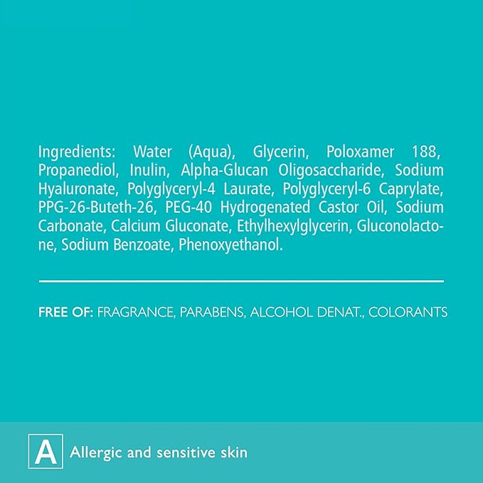 PREBIO-SENSILIQUE Micellar Prebiotic Dermo-Water for Face & Eyes, Removes Makeup & Impurities, Soothes & Moisturizes Allergic & Sensitive Skin, Safe for Contact Lens Wearers, 6.76 fl oz-Velvo Beauty