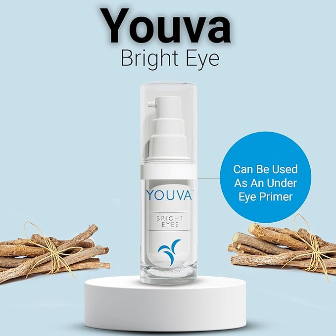 Hyaluronic Acid Anti-Aging Eye Cream - 15ml | Under Eye Cream | Marine Extracts | Bearberry and Licorice Root for Dark Circles | Eye Cream | Wrinkles and Reduce Puffiness | Fragrance-Free-Velvo Beauty