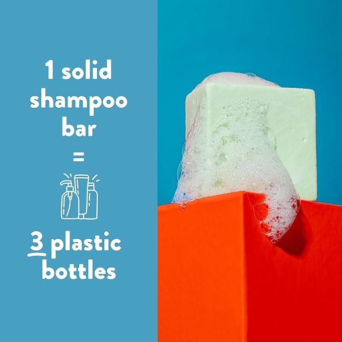 Ethique Curl Defining Solid Sulfate Free Shampoo Bar for Curly Hair - Professor Curl - Vegan, Eco-Friendly, Plastic-Free, Cruelty-Free, 3.88 oz (Pack of 1)-Velvo Beauty