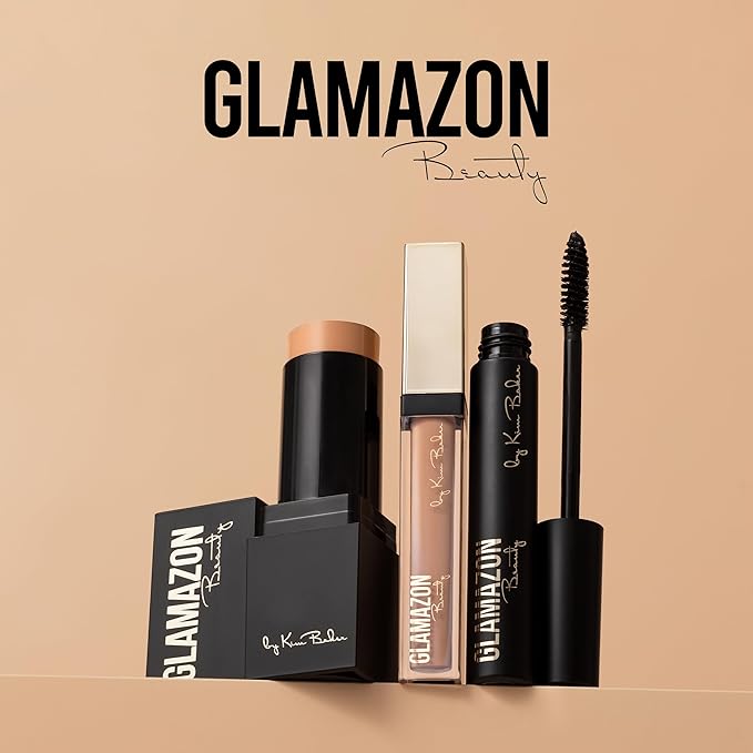 Glamazon Second to None Foundation Stick, Bronze Sable, Light-to-Full Coverage, Weightless Makeup With a Glowy Natural Finish-Velvo Beauty