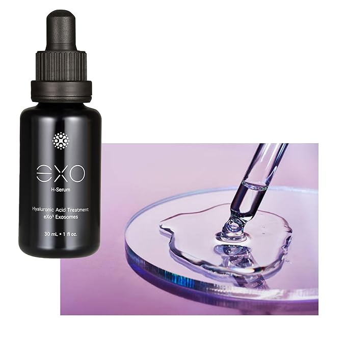 EXO SKIN SIMPLE - EXO H-SERUM™ Exoceuticals Hyaluronic Acid Treatment | Serum for Hydration | Innovative Exosome Skincare Solutions | 30ML (1 fl oz.)-Velvo Beauty