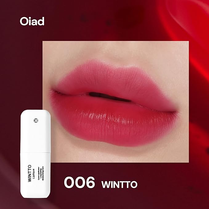 Liptique Korean Lip Stain Peel Off - 24 Hour Long Lasting Lip Tattoo, Waterproof & Transfer Proof, Nourishing & Hydrating Lip Tint for Women, Instant Plumping Lip Tints Peel Off (006 WINTTO)-Velvo Beauty