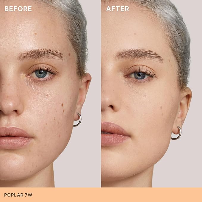 ILIA - Skin Rewind Complexion Stick - Foundation + Concealer + Skincare | Non-Toxic, Vegan, Cruelty-Free, Clean Makeup (7W - Poplar, 0.35 oz | 10 g)-Velvo Beauty