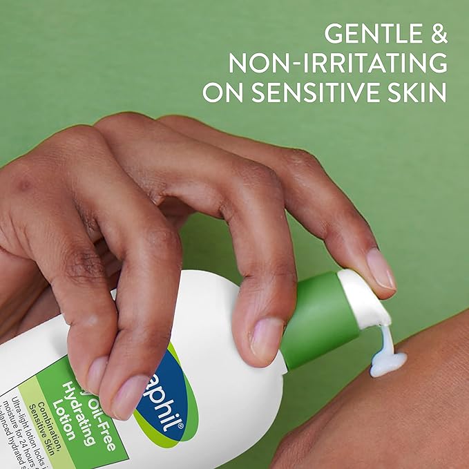 Cetaphil Daily Hydrating Lotion for Face, With Hyaluronic Acid, 3 fl oz, Lasting 24 Hour Hydration, for Combination Skin, No Added Fragrance, Non-Comedogenic-Velvo Beauty