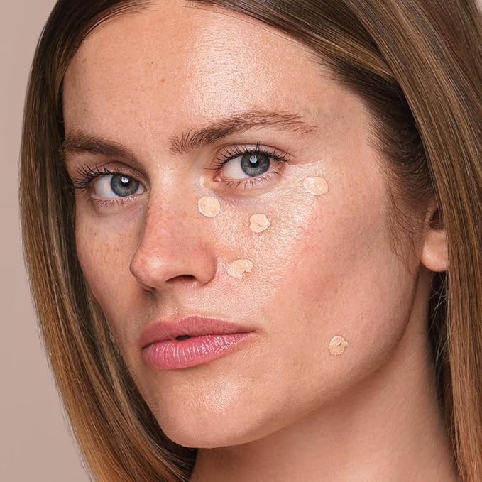Jouer Essential High Coverage Liquid Concealer - Brightening Concealer - Color Corrector for Under Eye Dark Circles, Spot Coverage, and Eye Primer - Soft Matte Finish, Wheat-Velvo Beauty
