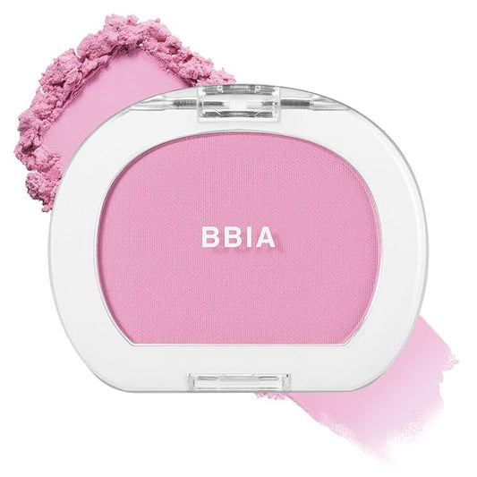 BBIA Last Blush NEW 15 Colors - Cheek Blush Shaping Shading Contour & Highlight Long-Lasting Matte Finish Natural Shades Buildable & Blendable Daily Korean Face Makeup (08 FIONIA, Pack of 1)-Velvo Beauty