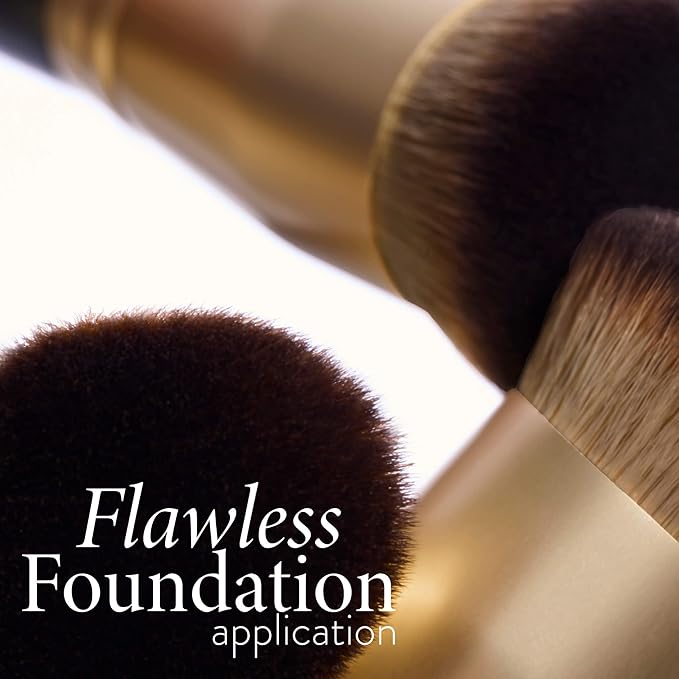 LAURA GELLER NEW YORK Full Coverage Foundation Blending Brush for All Face Makeup & Foundation-Velvo Beauty