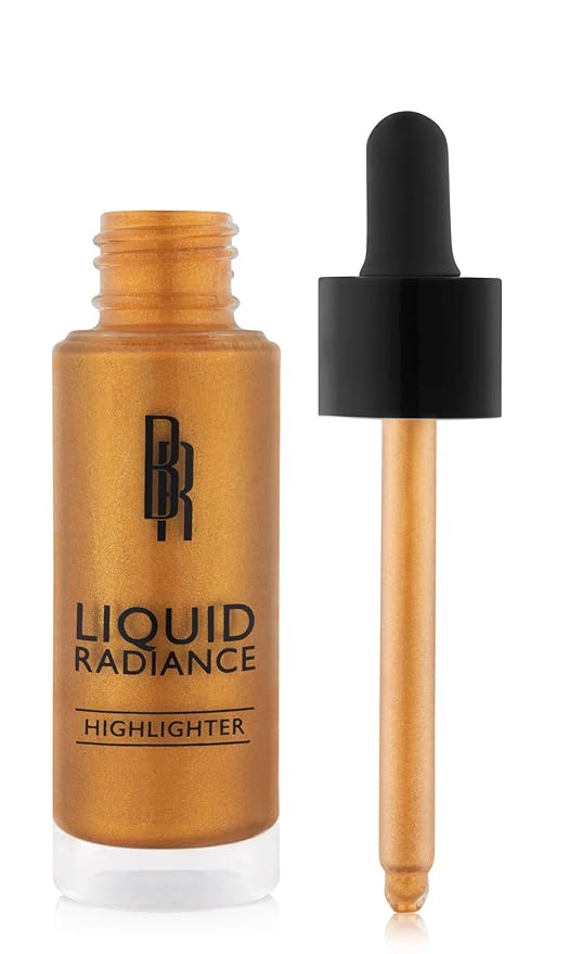 Black Radiance Liquid Radiance Highlighter, Gold Dust, 1 Ounce (Pack of 2)-Velvo Beauty