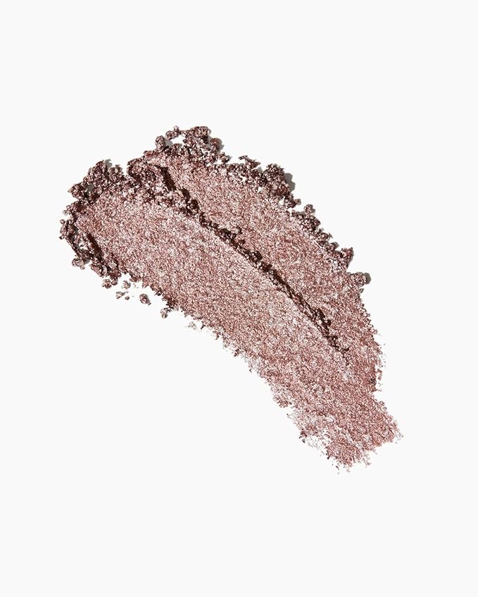 MAKE Beauty Multi-Chromatic Eye Shadow. Metal Reflecting Luminous Foil Finish Creamy, Buildable, Dimensional Long-wear, Crease-proof Powder Eyeshadow, Multichrome Shade - Gleam, Rose Gold-Velvo Beauty