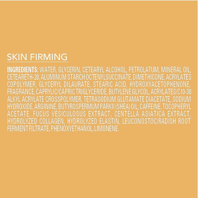 Jergens Skin Firming Body Lotion for Dry to Extra Dry Skin, Skin Tightening Cream with Collagen and Elastin, Hydralucence Blend Formula, 16.8 oz-Velvo Beauty