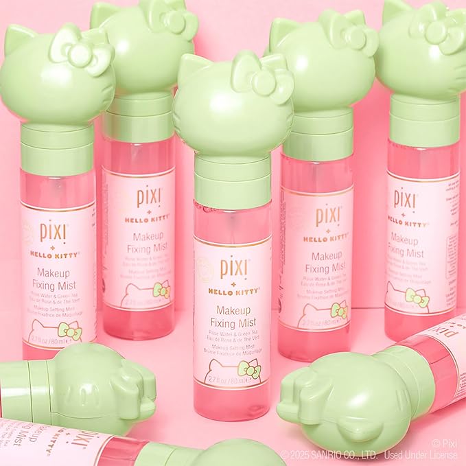 Pixi + Hello Kitty Makeup Fixing Mist |Lightweight Setting Spray | 80 ml / 2.7 fl oz-Velvo Beauty