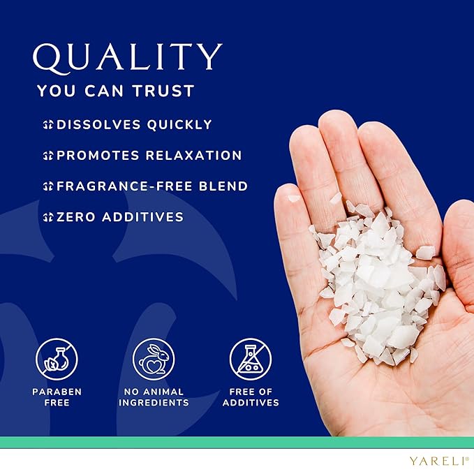 Magnesium Flakes, 5lb Rosemary Peppermint, Dead Sea Bath and Foot Soak, Alternative to Epsom Salt with Over 250,000mg of Magnesium Chloride Per Bag-Velvo Beauty