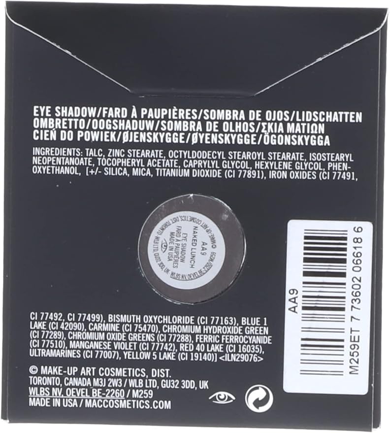 MAC Pro Palette Refill Eyeshadow NAKED LUNCH-Velvo Beauty