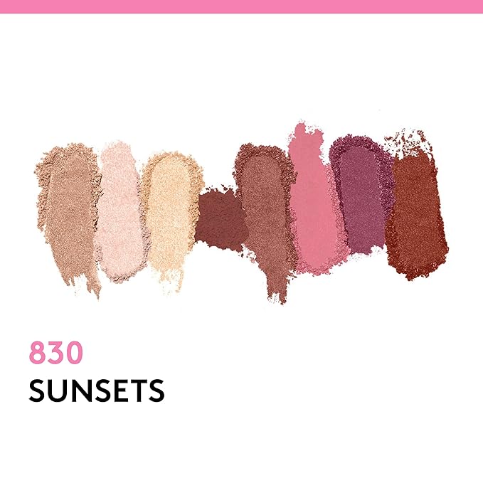 COVERGIRL Trunaked Palette Expansion Eye Shadow Palette, Sunsets 830, 0.22 Ounce, Pack of 1-Velvo Beauty