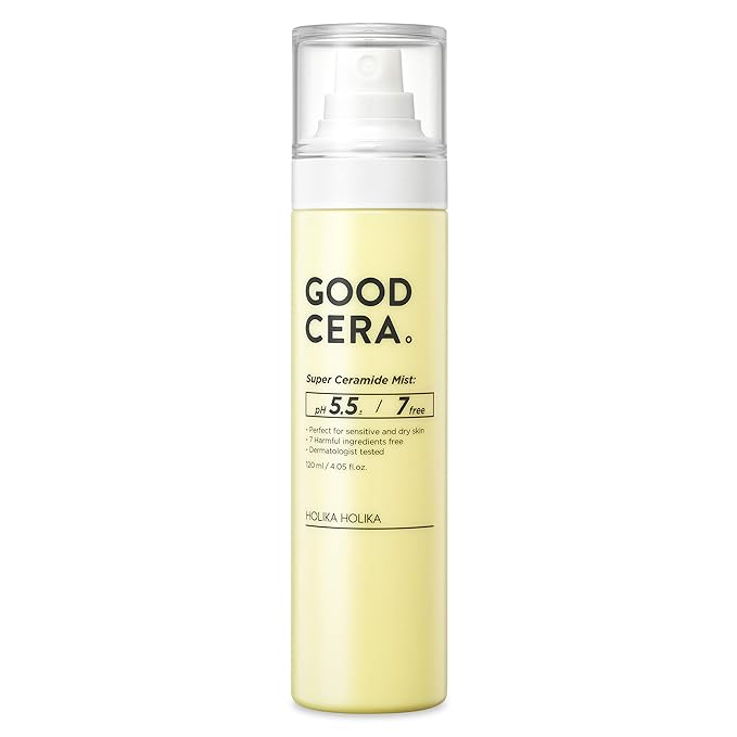 HOLIKA HOLIKA Good Cera Super Ceramide Mist | Face Mist Hydrating Spray w/Fermented Ceramides (4.05 fl oz)-Velvo Beauty