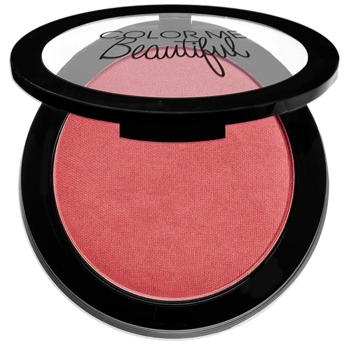 Color Pro Blush by Color Me Beautiful, Pressed Powder Blush with Buildable Coverage, Complexion Enhancing Makeup-Velvo Beauty