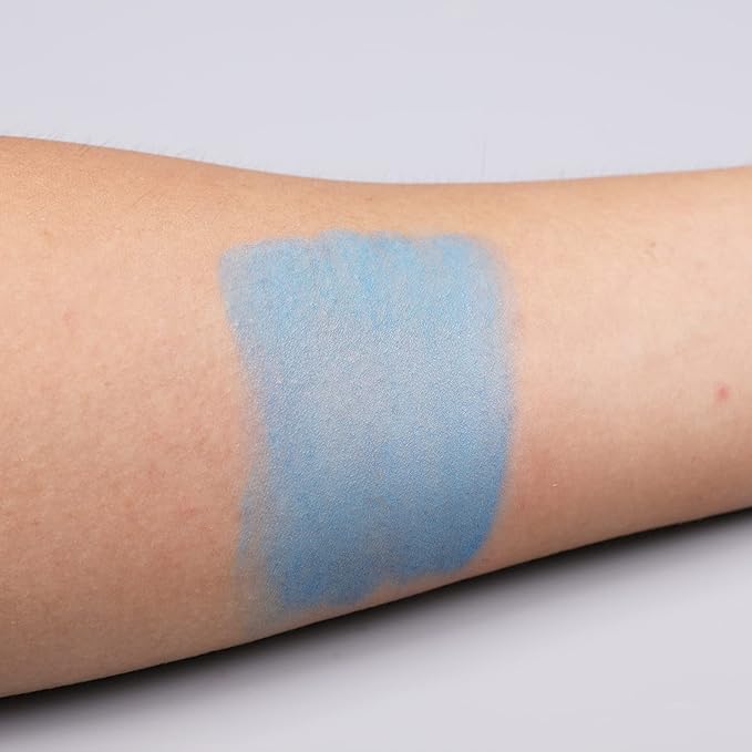 IS'MINE Single Sky Blue Matte Eyeshadow, High Pigment, Longwear, Intense Color Best Pressed Eye Makeup for Day & Night-Velvo Beauty