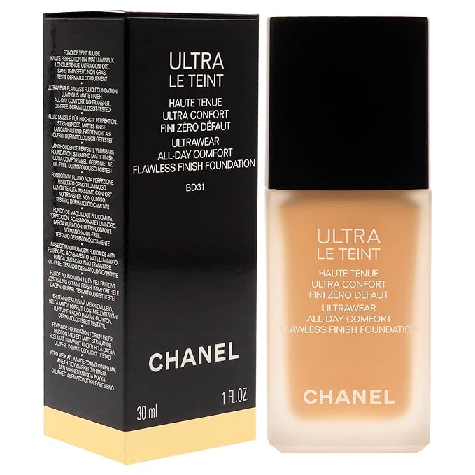 CHANEL Ultra Le Teint Ultrawear Flawless Foundation - BD31 Medium Golden for Women - 1 oz Foundation-Velvo Beauty