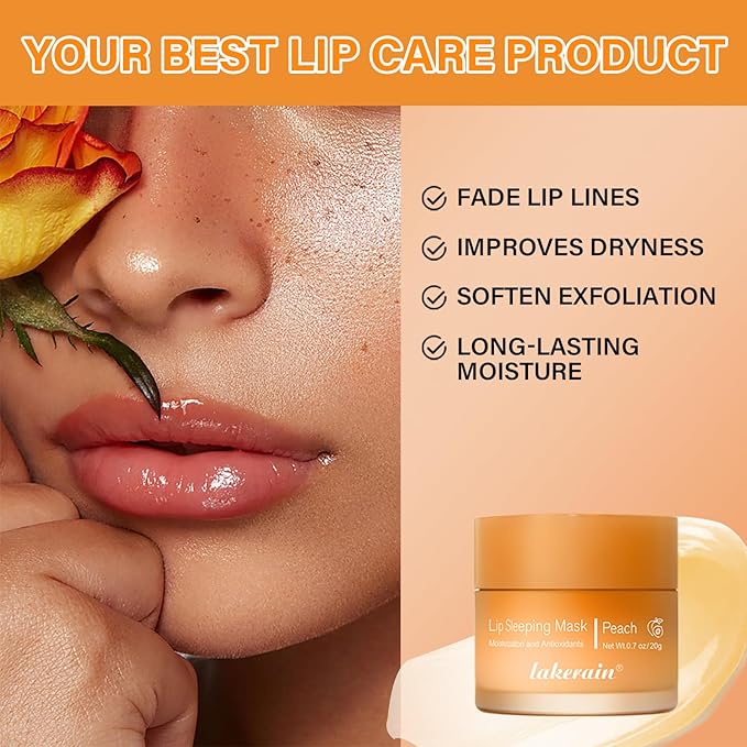 Hydrating Lip Sleeping Mask - Day and Night Repair Lip Balm for Chapped Dry Lips - Reduce Lip Lines, Enhance Lip Color, Hydrate & Plump Lips Care Lip Mask (Berry)-Velvo Beauty