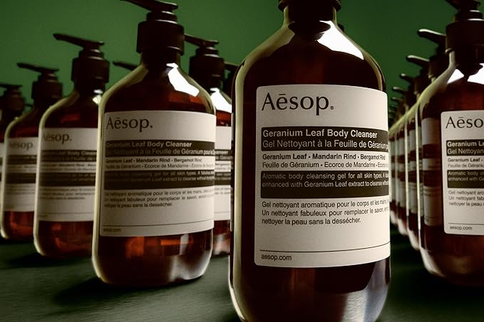 Aesop Geranium Leaf Body Cleanser + Scrub | 16.9 oz + 6.2 oz-Velvo Beauty