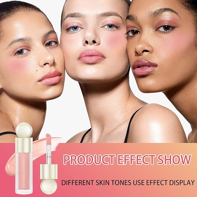 Liquid Blush,Natural Soft Cream Face Blush Matte Cheek Tint,Lightweight,Moisturizing,Waterproof,Long Lasting Face Blush Stick(1#)-Velvo Beauty