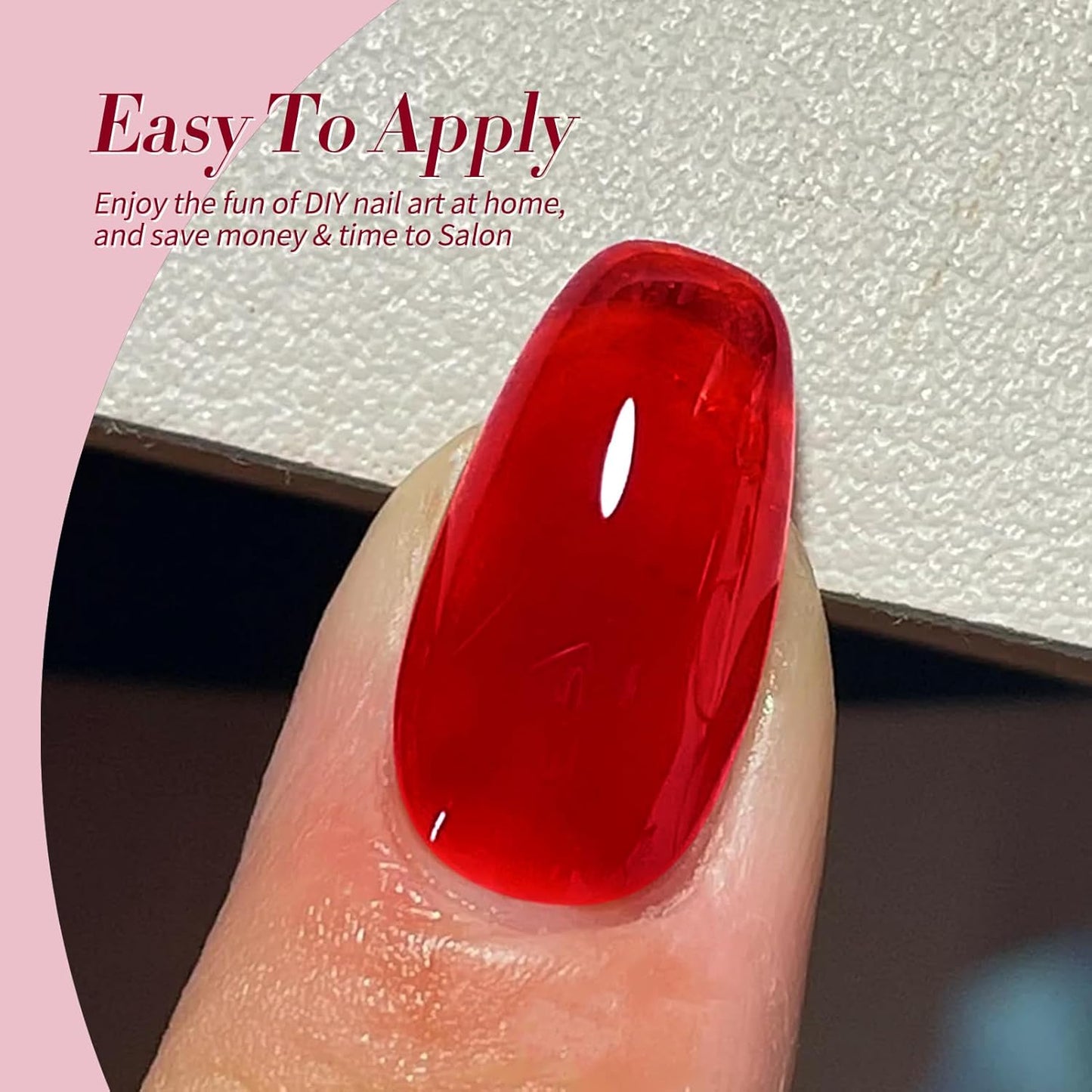 Born Pretty Jelly Gel Nail Polish Halloween Neon Gel Polish,Brown Blood Wine Red Blue Purple Green Translucent Effect,Soak Off U v LED Light Cure Nail Art Kit for Salon Manicure and DIY at Home-Velvo Beauty