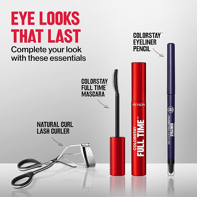 REVLON ColorStay Pencil Waterproof Eyeliner, Smudge-Proof, Eye Makeup with Built-In Sharpener, 214 Grape, 0.01 oz-Velvo Beauty