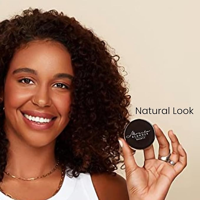 Monika Blunder Beauty - Blunder Cover Foundation/Concealer - Shade: 5 - Fünf - Medium/Deep, Warm Golden Undertones - Clean Beauty, All-In-One, Cruelty-Free, Fragrance-Free, Vegan - 0.62 oz-Velvo Beauty