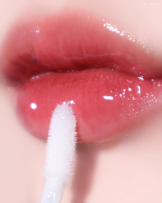 Jelly Plumper Tint (P01 Sparkling Champagne) | Non-Sticky, Long-Lasting & Moisterizing Lip Plumper | Vegan and Cruelty-Free Korean Lip Tint-Velvo Beauty