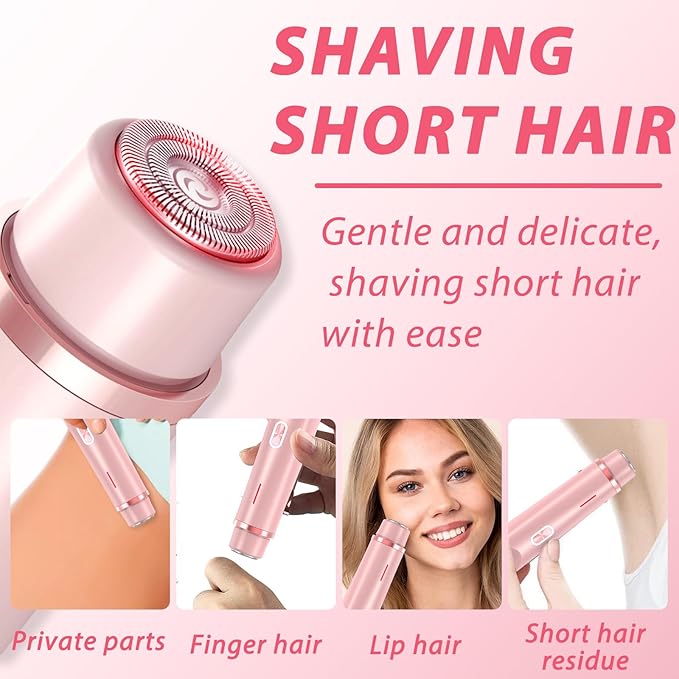 2025 New Electric Womens Shaver, 2-in-1 Women's Body Shaver, Bikini Electric Razor, Wet and Dry Use Body Trimmer for Home (Blue)-Velvo Beauty