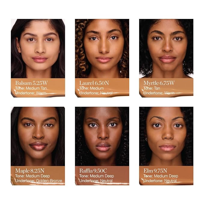 Ogee Complexion Perfecting Under Eye Concealer - Certified Organic Full Coverage Concealer - Buildable Coverage - RAFFIA 9.50C - Medium Deep (Cool Undertones)-Velvo Beauty