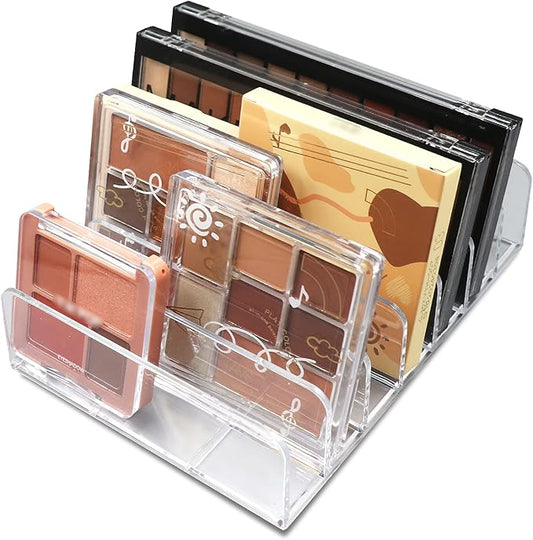 Makeup Organizer, Compact Makeup Palette Organize, for Bathroom Countertops, Vanities, Cabinets, Sleek Modern Cosmetics Storage Solution for - Eyeshadow Palettes, Contour Kits, Blush-Velvo Beauty