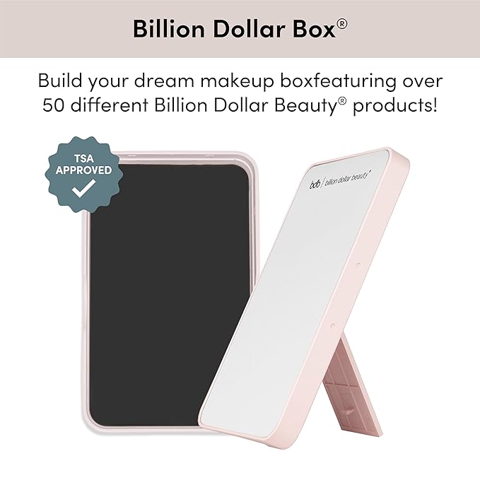 Billion Dollar Brows Beauty Box, All-in-One, Customizable, Sustainable, Convenient, Full Face Makeup Palette, Cruelty Free (Beauty Box)-Velvo Beauty
