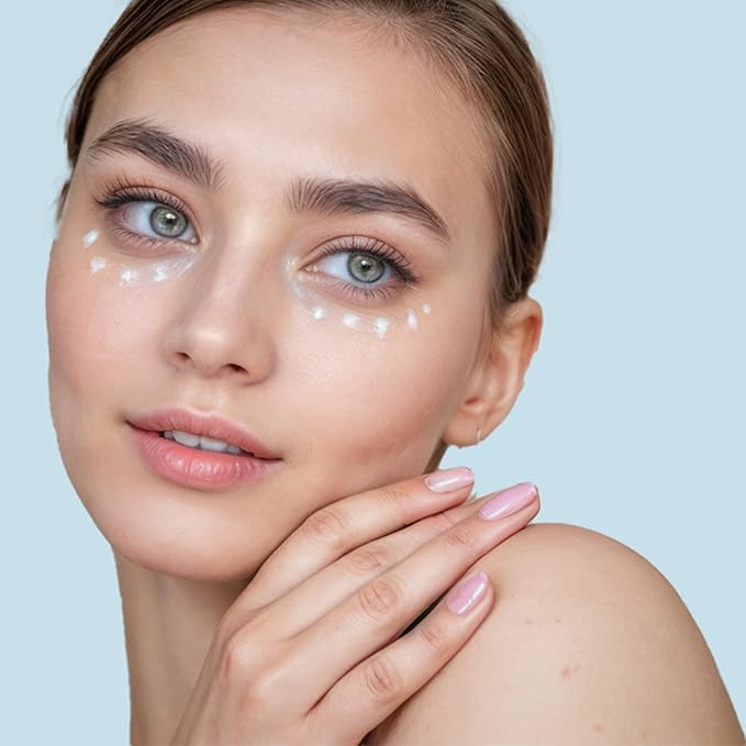 Hyaluronic Acid Anti-Aging Eye Cream - 15ml | Under Eye Cream | Marine Extracts | Bearberry and Licorice Root for Dark Circles | Eye Cream | Wrinkles and Reduce Puffiness | Fragrance-Free-Velvo Beauty