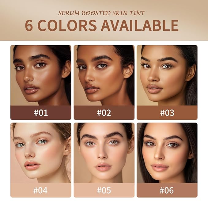Beauty Balm Serum Boosted Skin Tint – Hydrating Tinted Moisturizer, Lightweight Solid Tinted Foundation Stick for Flawless, Sheer to Medium Coverage, Radiant & Dewy Finish, All-Day Wear (1#, 1)-Velvo Beauty