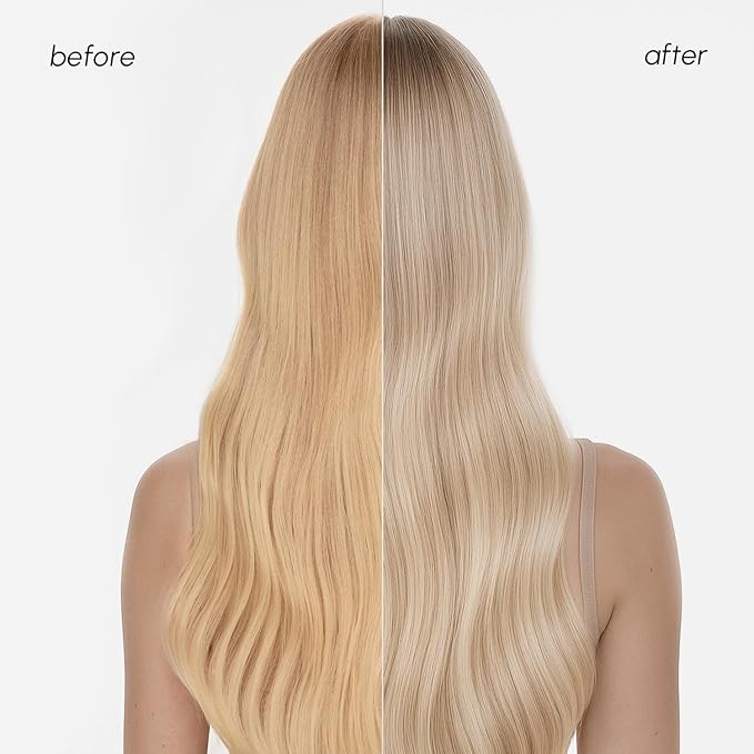 MAREE Purple Hair Mask - Toner for Blonde Hair - Purple Conditioner for Color Treated - Brassy, Bleached, Highlighted, Platinum, Ash and Silver - with Keratin – Matizador Para Cabello Rubio-Velvo Beauty