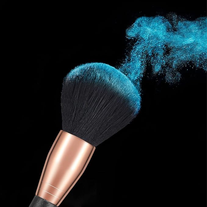 AIRWOS® Makeup Brushes Set Professional 14Pcs Makeup Brushes Pearl Flash Handles Premium Synthetic Foundation Face Powder Brush Blending Eyeshadow Concealers Makeup Brushes MakeUp Brushes with Case-Velvo Beauty