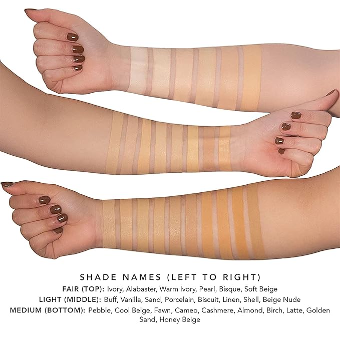 Jouer Essential High Coverage Crème Foundation - Available in 50 Shades for All Skin Tones - Healthy Ingredients - Paraben, Gluten & Cruelty Free - Vegan Friendly-Velvo Beauty