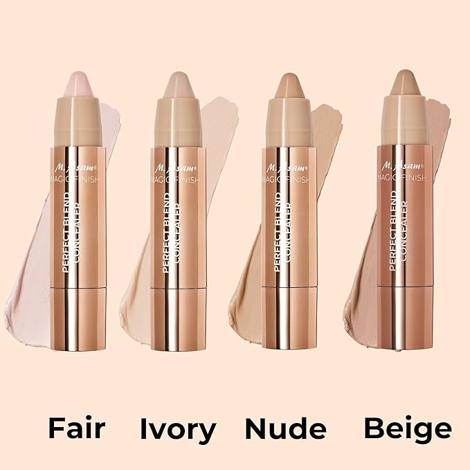 M. Asam MAGIC FINISH Perfect Blend Concealer Nude (0.1 Oz) - concealer perfects & conceals blemishes & imperfections, make-up with adjustable coverage & instant blur effect, vegan-Velvo Beauty