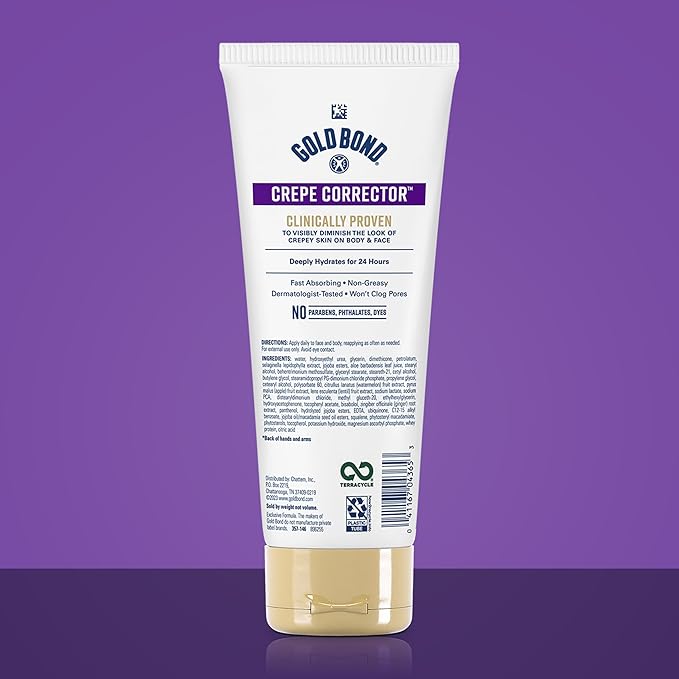 Gold Bond Age Renew Crepe Corrector Body Lotion, Replenishing & Smoothing Formula, 8 oz.-Velvo Beauty