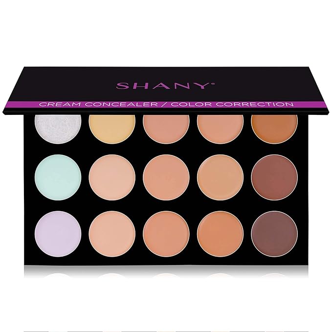 SHANY Cream Concealer/Camouflage Color Correcting Palette - Layer 2 - Refill for the 6 Layer Mini Masterpiece Collection Makeup Set-Velvo Beauty