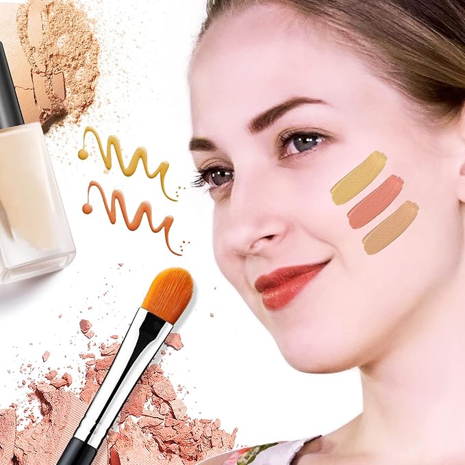 Eye Shadow Primer Applicator Brush for Blending, Concealer, Professional Tools for Applying Cream, Liquid Shadows and Eye Primer Base with Vegan Bristles by EIGSHOW-Velvo Beauty