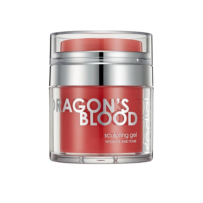 Rodial Dragon's Blood Sculpting Gel 1.7 fl oz - Rejuvenating, Ultra-Hydrating Face Cream - Refreshing Gel/Cream Formula - Triple Action Collagen Formula for a Firmer, Tighter and Smoother Skin Look-Velvo Beauty