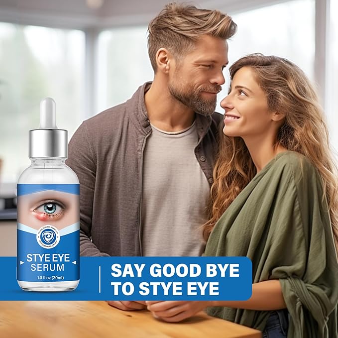 Stye Eye Treatment, Stye Eye Serum for Styes Chalazion and Blepharitis, Gently Cleanses Lashes and Eyes, Restore Healthier Eye Skin, 1 Fl.oz-Velvo Beauty