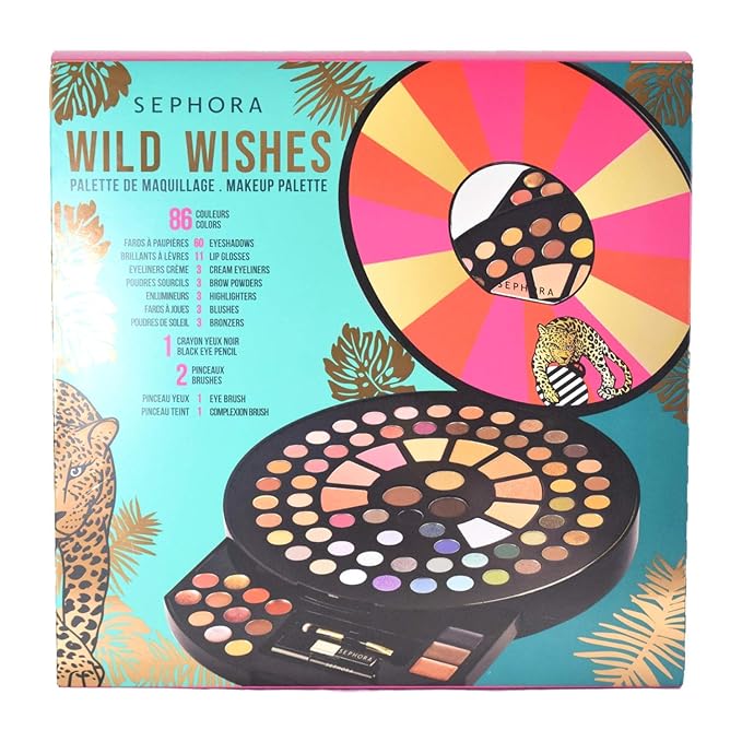 Sephora Collection Wild Wishes Limited Edition Holiday Makeup Palette 86 colors-Velvo Beauty