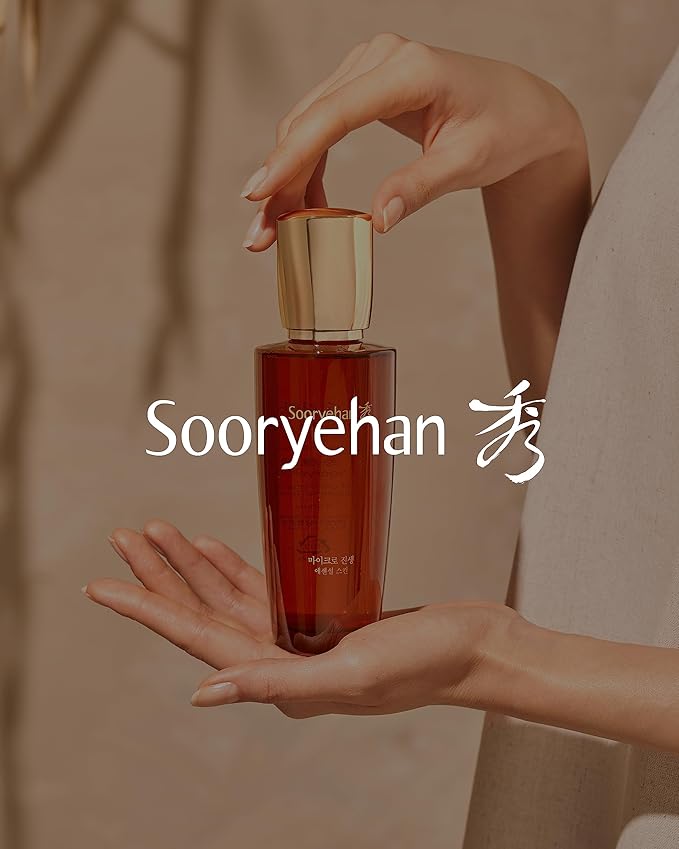 SOORYEHAN Micro Ginseng Essential Skincare Special Set (540 ml/18.26 fl oz) - Wrinkles/Fine Lines, Skin Elasticity & Intensive Hydration. Amino Acids & Ginsenocide-Velvo Beauty